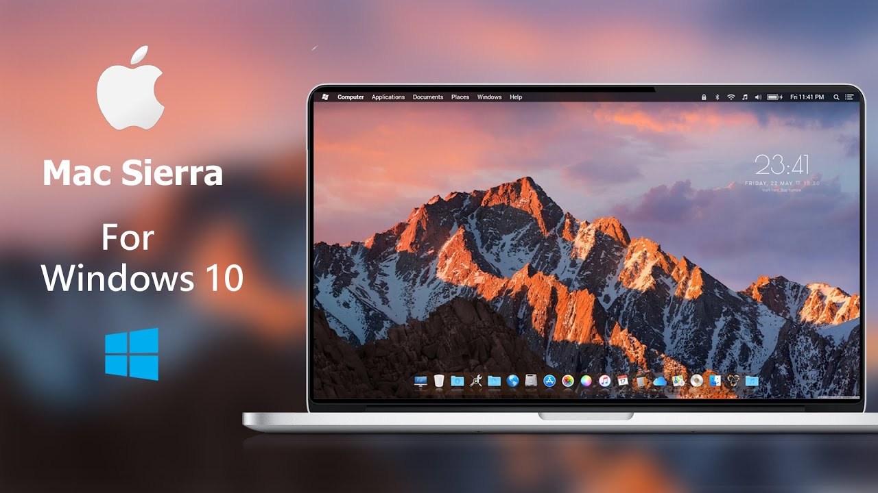 mac sierra skin for windows 10